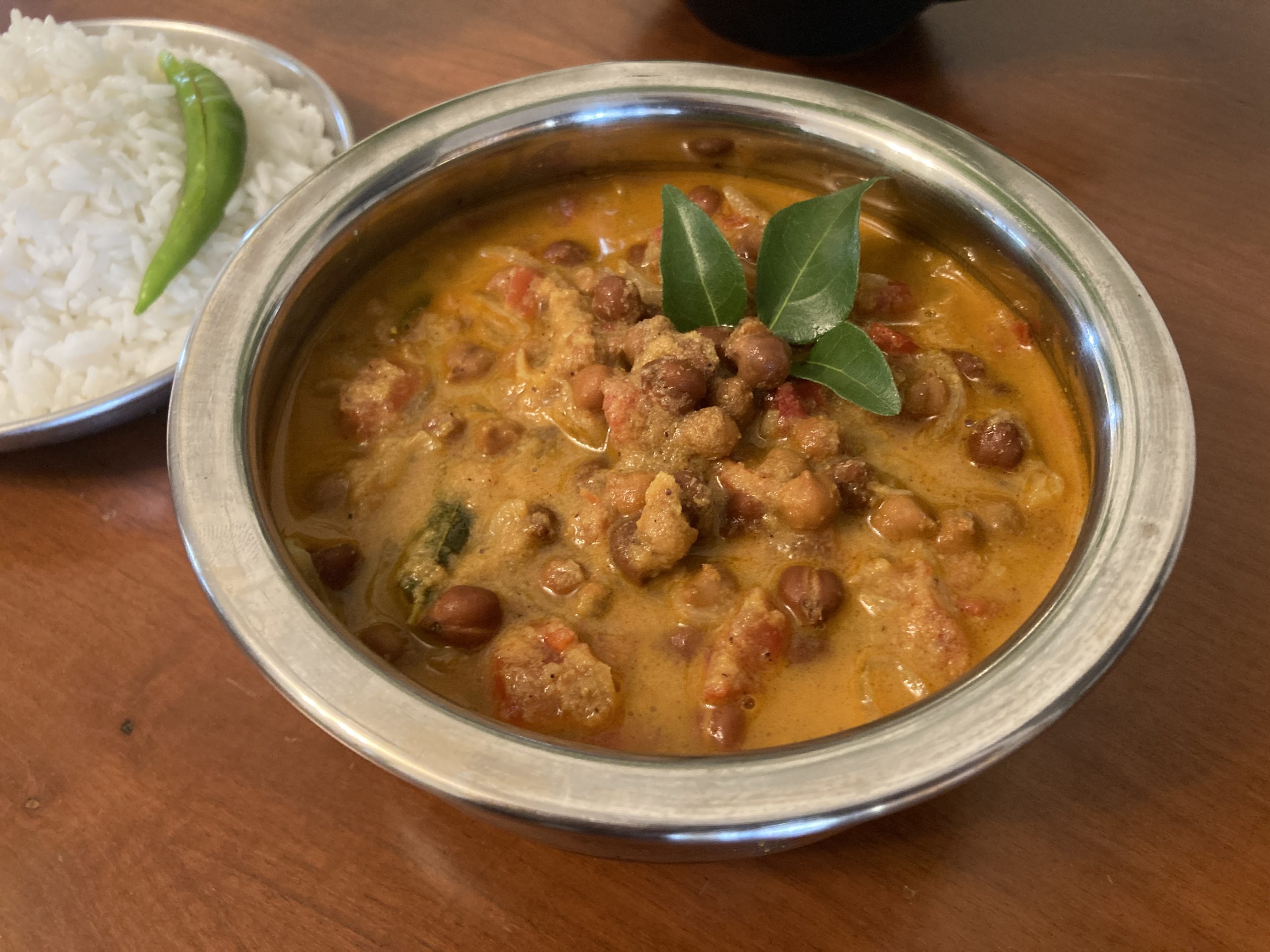 Black Chana Kurma